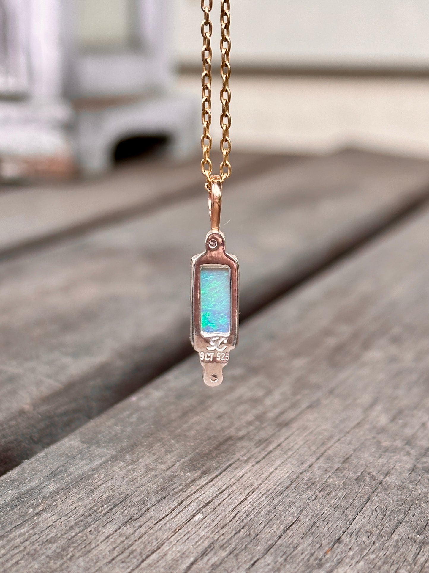 Amor Crystal Opal Charm