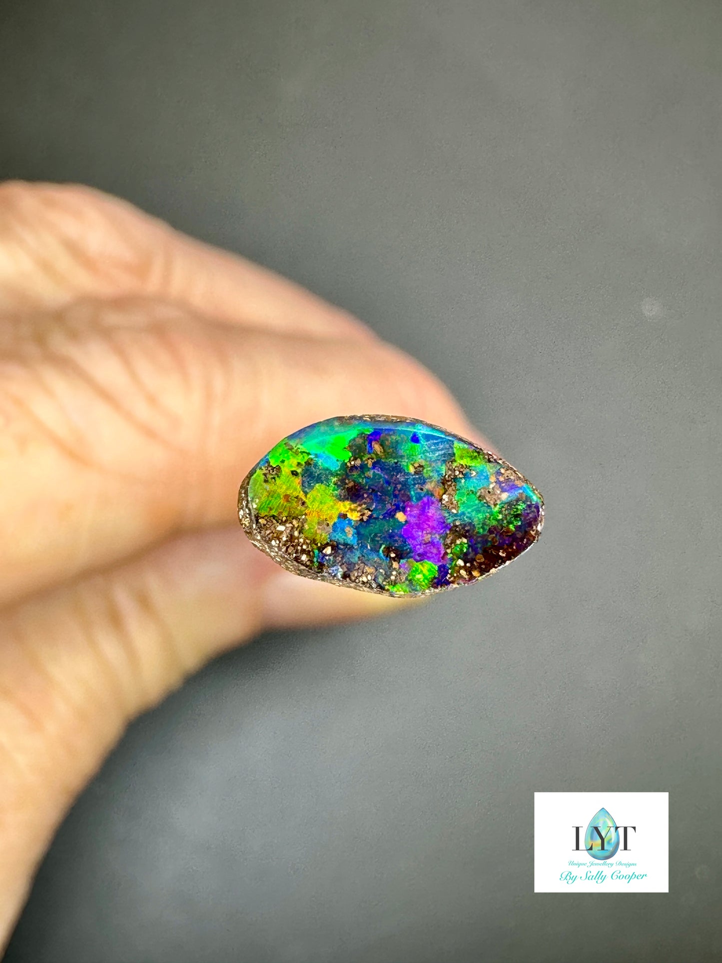 Gemmy Australian Boulder Opal Rings  NEW!!