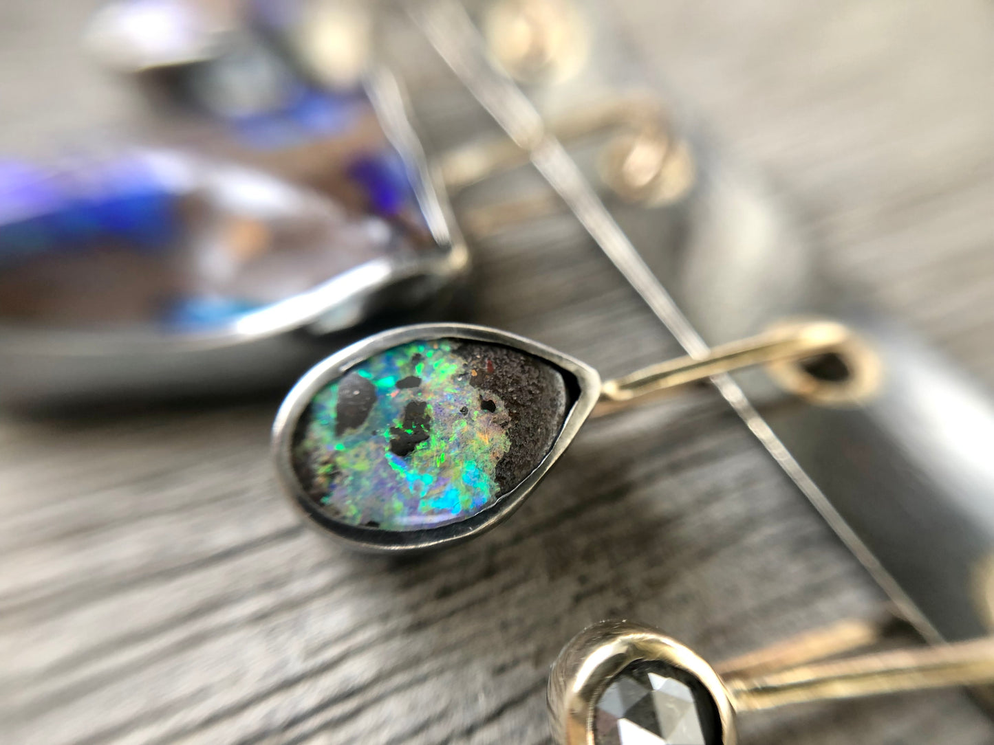 Charmed Boulder Opal Necklace