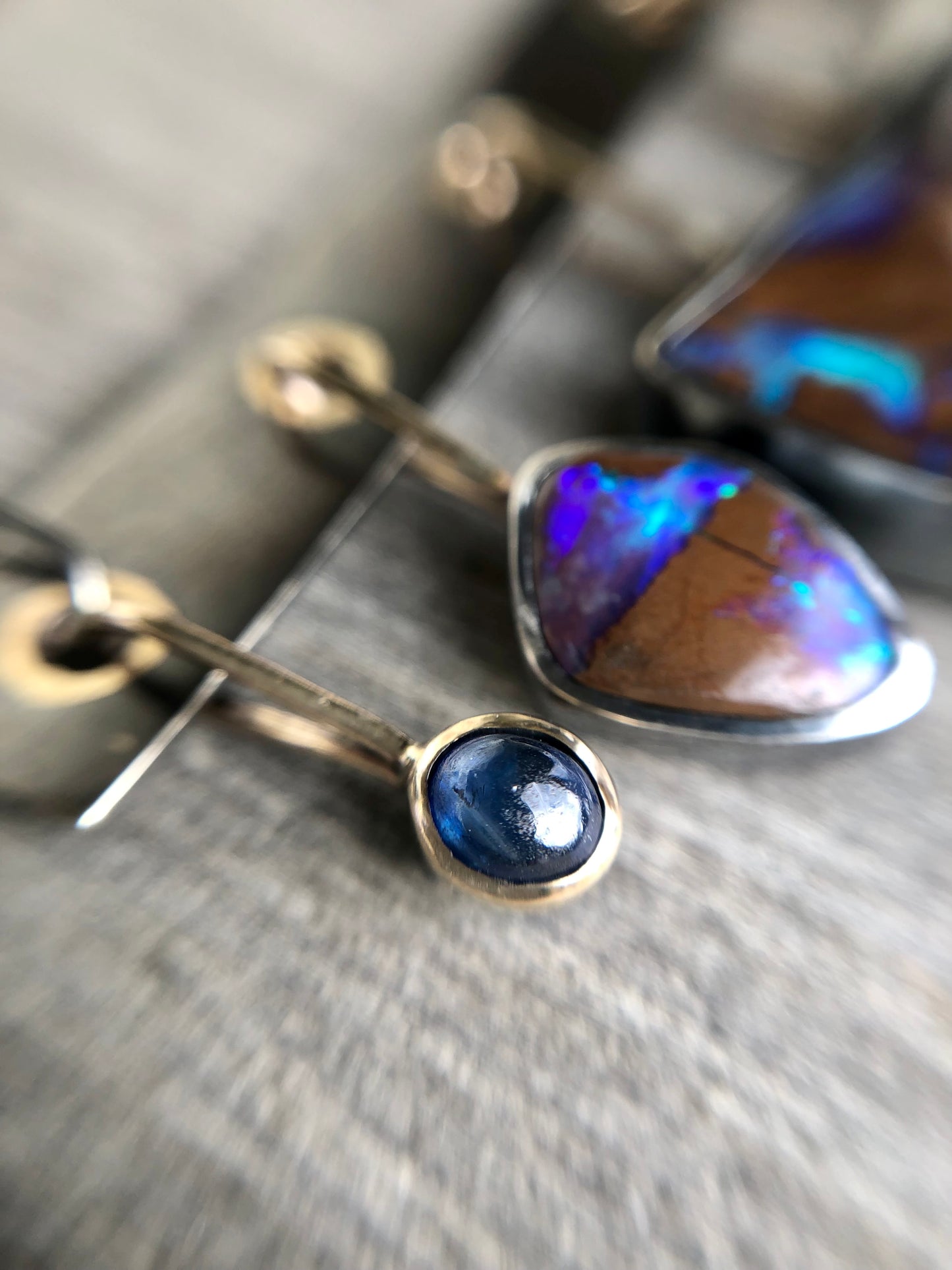 Charmed Boulder Opal Necklace